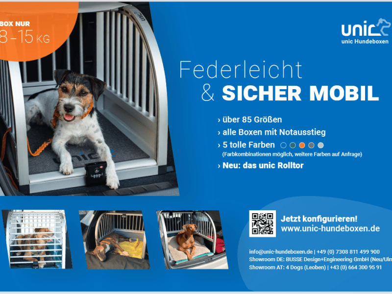 Lou als Unic-Testimonial